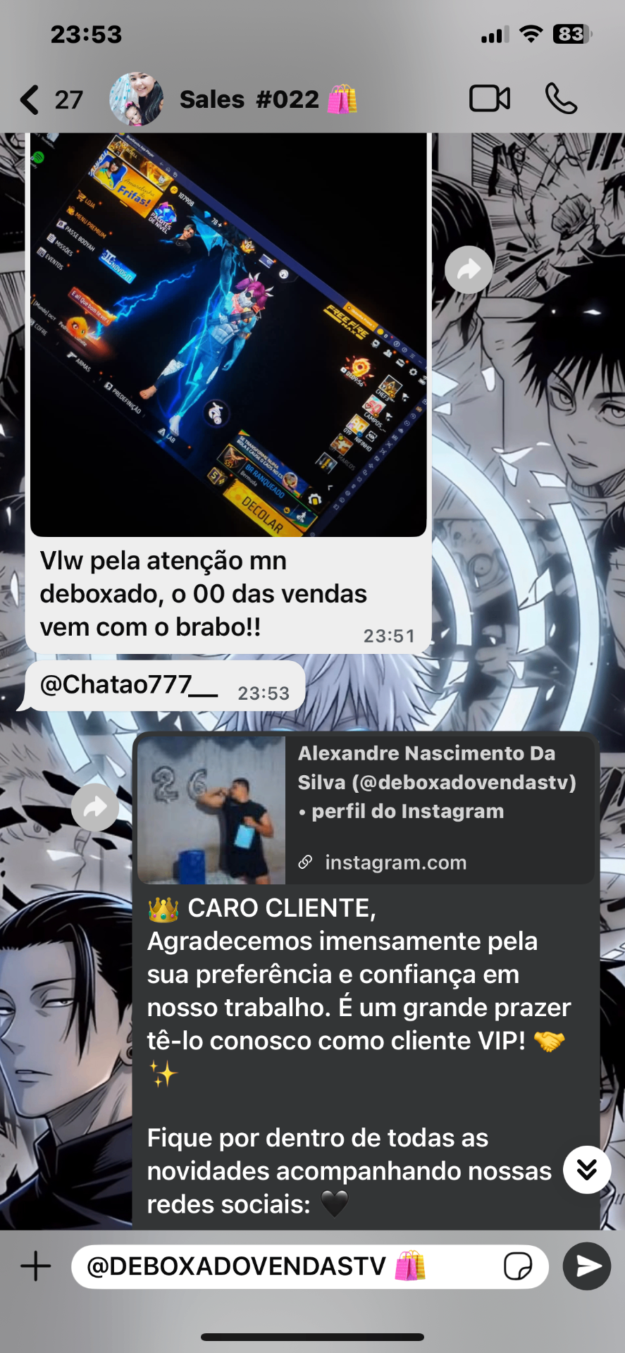 Feedback de cliente 7